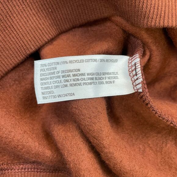 The Cuddle Collab Women's "best In Show" Crewneck Sweatshirt Brown Size Large - Picture 6 of 6